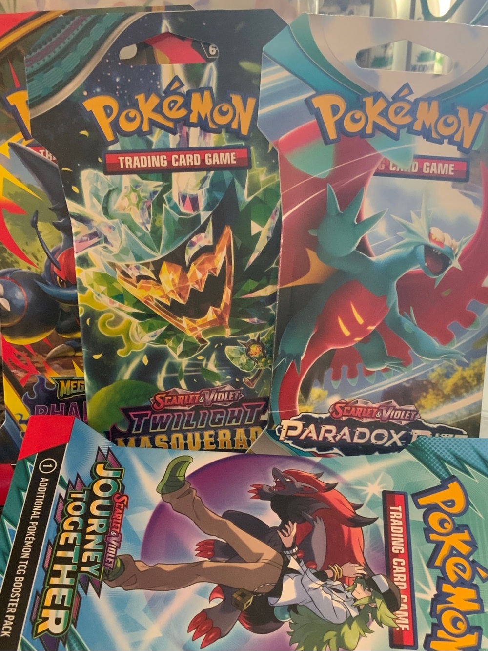 Pokémon Trading Card Game Booster Packs - Journey Together & Phantasmal Flames - Picture 12 of 12